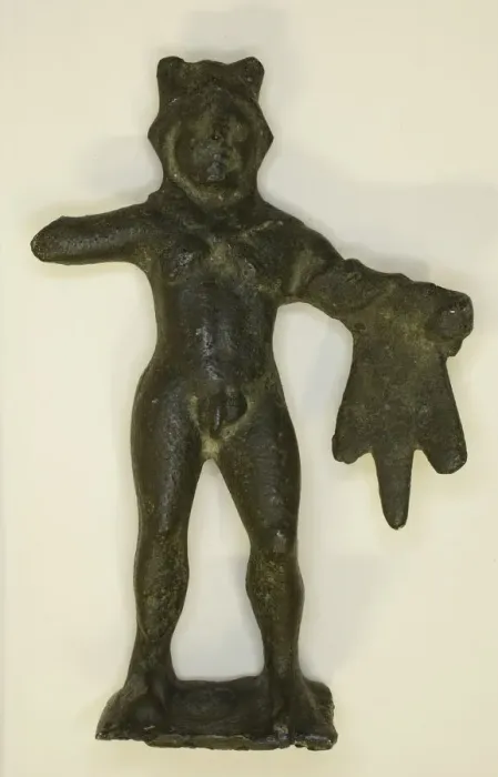 Framed Print : Statuette of Herakles, 3rd-2nd century BCE. Creator: Unknown Framed Print : Statuette of Herakles, 3rd-2nd century BCE. Creator: Unknown