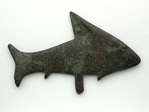 Statuette of a Lepidotus Fish, Egypt, Late Period, Dynasty 26-31 (664-332 BCE)
