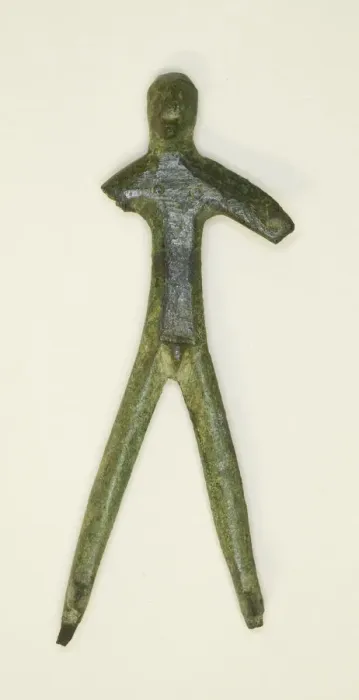 Framed Print : Statuette of a Male Figure, 5th century BCE. Creator: Unknown Framed Print : Statuette of a Male Figure, 5th century BCE. Creator: Unknown