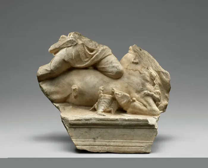 Framed Print : Statuette of Mithras, mid-2nd century A.D. Creator: Unknown Framed Print : Statuette of Mithras, mid-2nd century A.D. Creator: Unknown