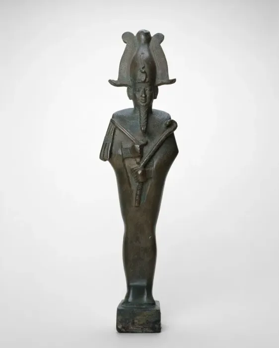 Framed Print : Statuette of Osiris, Egypt, Late Period, Dynasty 26-30 (664-332 BCE). Creator: Unknown Framed Print : Statuette of Osiris, Egypt, Late Period, Dynasty 26-30 (664-332 BCE). Creator: Unknown