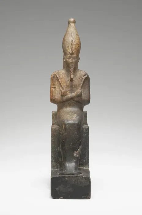 Framed Print : Statuette of Osiris, Egypt, Late Period, Dynasty 26 (664-525 BCE). Creator: Unknown Framed Print : Statuette of Osiris, Egypt, Late Period, Dynasty 26 (664-525 BCE). Creator: Unknown