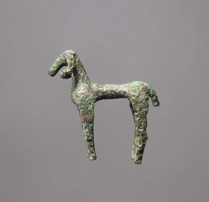 Framed Print : Statuette of a Ram, 8th-7th century BC. Creator: Unknown Framed Print : Statuette of a Ram, 8th-7th century BC. Creator: Unknown