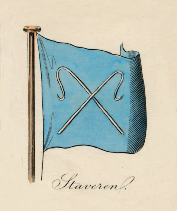 Framed Print : Staveren, 1838 Framed Print : Staveren, 1838