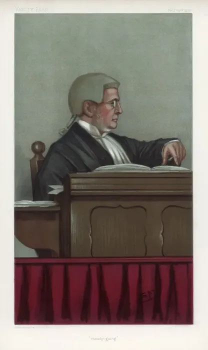 Framed Print : Steady Going, 1902. Artist: Spy Framed Print : Steady Going, 1902. Artist: Spy