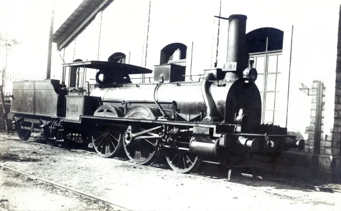 Framed Print : Steam engine number 1 built by Paren Schaken & Co Framed Print : Steam engine number 1 built by Paren Schaken & Co