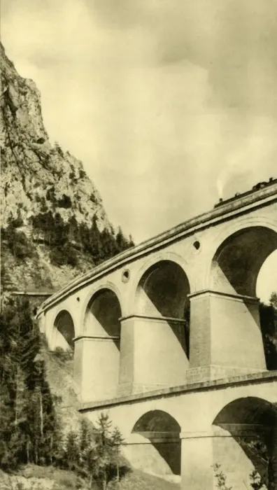Framed Print : Steam locomotive on the Semmering railway, Lower Austria, c1935. Creator: Unknown Framed Print : Steam locomotive on the Semmering railway, Lower Austria, c1935. Creator: Unknown