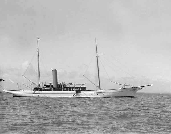 The steam yacht Floreal. Creator: Kirk & Sons of Cowes