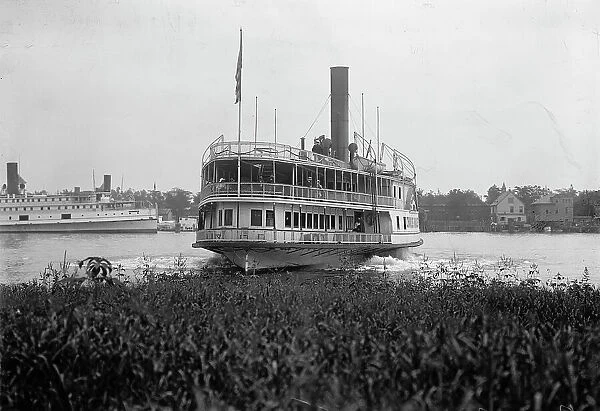 Steamer 'Charles Macalester' On The Potomac River, 1917 or 1918. Creator: Harris & Ewing. Steamer 'Charles Macalester' On The Potomac River, 1917 or 1918. Creator: Harris & Ewing