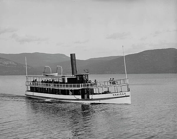 Steamer Mohican, Lake George, N.Y. between 1900 and 1910. Creator: William H. Jackson