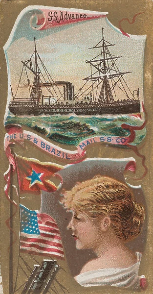 Steamship Advance, The U. S. and Brazil Mail Steamship Company