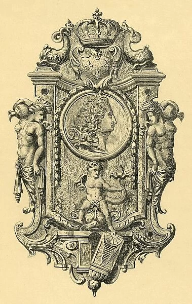 Steel key plate, early 18th century, (1881). Creator: John Watkins