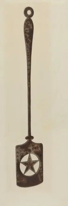 Framed Print : Steel Spatula, c. 1940. Creator: Unknown