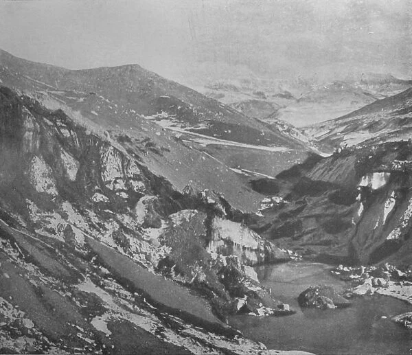 A Steep Gully Cut By The Alph River Through The Koettlitz Glacier, c1911, (1913)