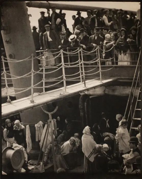 Framed Print : The Steerage, 1907, printed in or before 1913. Creator: Alfred Stieglitz Framed Print : The Steerage, 1907, printed in or before 1913. Creator: Alfred Stieglitz