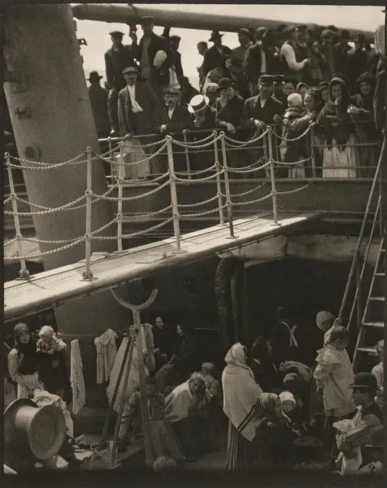 Framed Print : The Steerage, 1907, printed 1915. Creator: Alfred Stieglitz Framed Print : The Steerage, 1907, printed 1915. Creator: Alfred Stieglitz