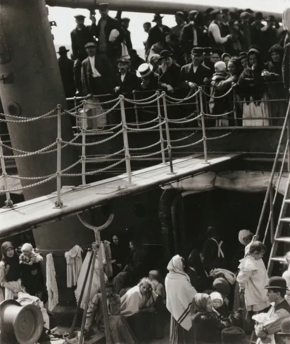 Framed Print : The Steerage, 1907, printed 1920 / 39. Creator: Alfred Stieglitz Framed Print : The Steerage, 1907, printed 1920 / 39. Creator: Alfred Stieglitz