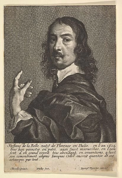 Stefano della Bella, 1649. Creator: Wenceslaus Hollar