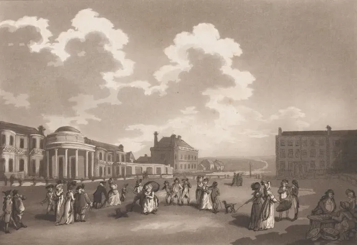 Framed Print : The Steine (An Excursion to Brighthelmstone), June 1, 1790. June 1, 1790 Framed Print : The Steine (An Excursion to Brighthelmstone), June 1, 1790. June 1, 1790