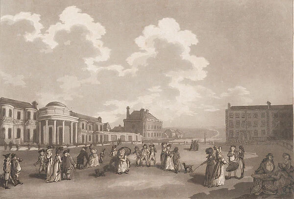 The Steine (An Excursion to Brighthelmstone), June 1, 1790. June 1, 1790