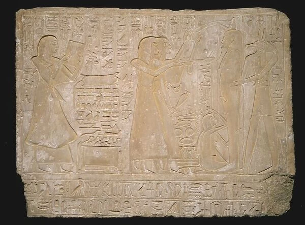 Stela (Commemorative Stone) Depicting the Funeral of Ramose, Egypt, New Kingdom