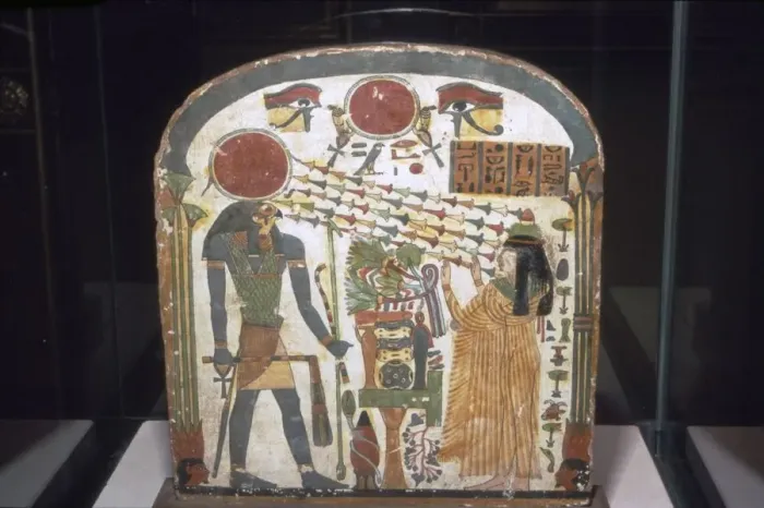 Framed Print : Stele with Ra as Hawk, Sun symbol and Eyes, on Stele of Lady Taperet, c850BC-690 BC Framed Print : Stele with Ra as Hawk, Sun symbol and Eyes, on Stele of Lady Taperet, c850BC-690 BC