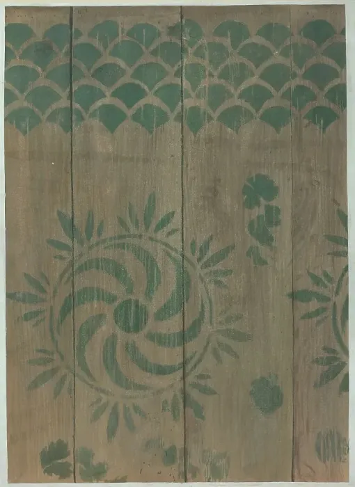 Framed Print : Stencilled Floor, c. 1940. Creator: Michael Lauretano Framed Print : Stencilled Floor, c. 1940. Creator: Michael Lauretano