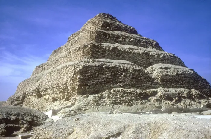 Framed Print : Step Pyramid of King Djoser (Zozer), Saqqara, Egypt, 3rd Dynasty, c2600 BC. Artist: Imhotep Framed Print : Step Pyramid of King Djoser (Zozer), Saqqara, Egypt, 3rd Dynasty, c2600 BC. Artist: Imhotep