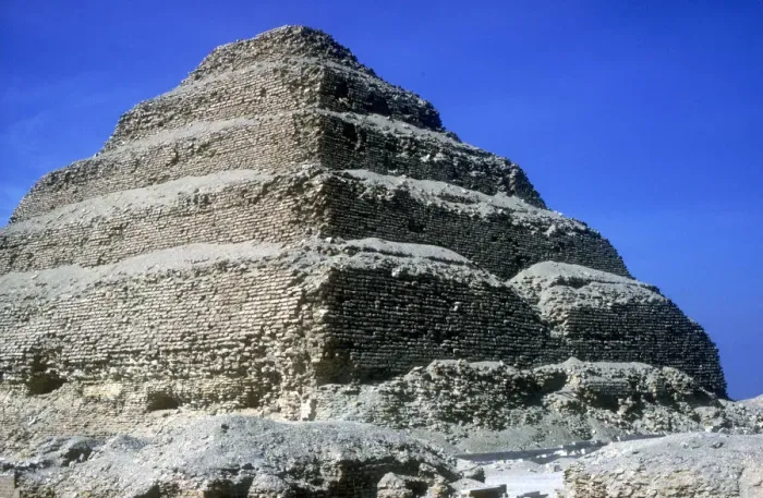 Framed Print : Step Pyramid of King Djoser (Zozer), Saqqara, Egypt, 3rd Dynasty, c2600 BC. Artist: Imhotep Framed Print : Step Pyramid of King Djoser (Zozer), Saqqara, Egypt, 3rd Dynasty, c2600 BC. Artist: Imhotep