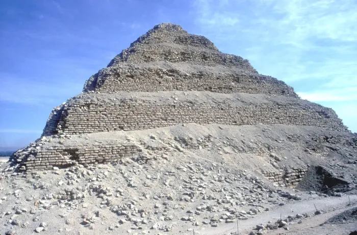 Framed Print : Step Pyramid of King Djoser (Zozer), Saqqara, Egypt, 3rd Dynasty, c2600 BC. Artist: Imhotep Framed Print : Step Pyramid of King Djoser (Zozer), Saqqara, Egypt, 3rd Dynasty, c2600 BC. Artist: Imhotep