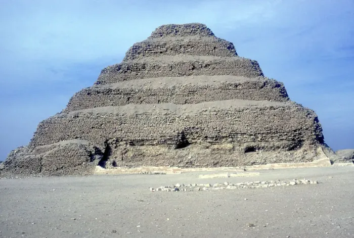Framed Print : Step Pyramid of King Djoser (Zozer), Saqqara, Egypt, 3rd Dynasty, c2600 BC. Artist: Imhotep Framed Print : Step Pyramid of King Djoser (Zozer), Saqqara, Egypt, 3rd Dynasty, c2600 BC. Artist: Imhotep