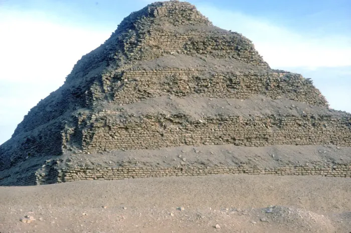 Framed Print : Step Pyramid of King Djoser (Zozer), Saqqara, Egypt, 3rd Dynasty, c2600 BC. Artist: Imhotep Framed Print : Step Pyramid of King Djoser (Zozer), Saqqara, Egypt, 3rd Dynasty, c2600 BC. Artist: Imhotep