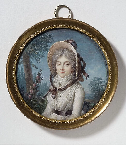 Stéphanie Félicité Ducrest de St-Aubin, 1746-1831, c1780. Creator: Marie Gabrielle Capet