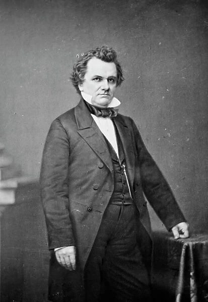 Stephen A. Douglas, between 1855 and 1865. Creator: Unknown