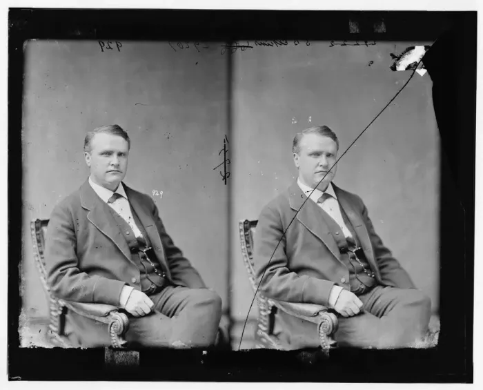 Framed Print : Stephen Benton Elkins of West Virginia, 1865-1880. Creator: Unknown Framed Print : Stephen Benton Elkins of West Virginia, 1865-1880. Creator: Unknown