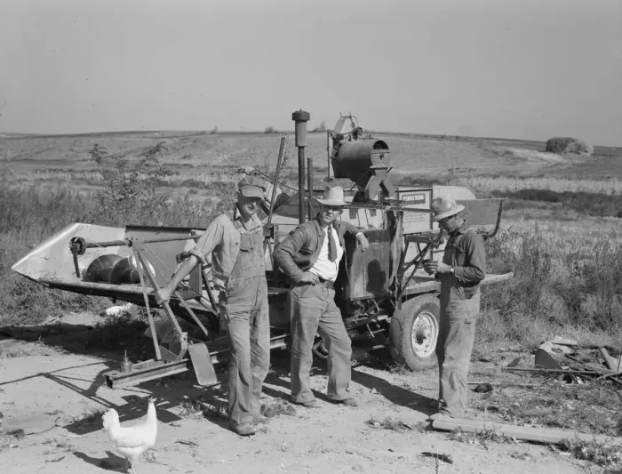 Framed Print : Stephen brothers, Nyssa Heights district, Malheur County, Oregon, 1939. Creator: Dorothea Lange Framed Print : Stephen brothers, Nyssa Heights district, Malheur County, Oregon, 1939. Creator: Dorothea Lange