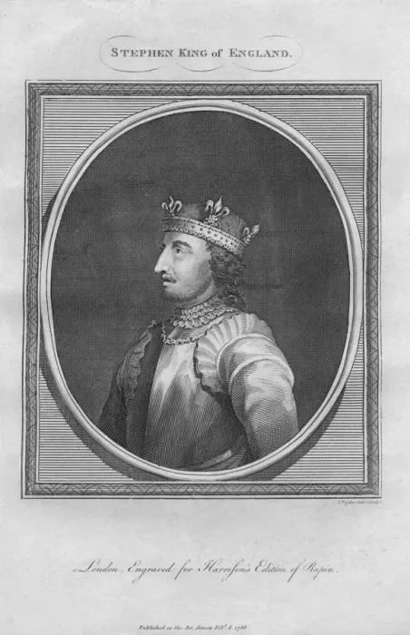 Framed Print : Stephen, King of England, 1788 Framed Print : Stephen, King of England, 1788