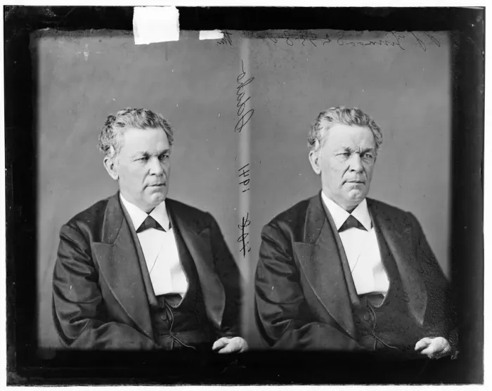 Framed Print : Stephen Southmyd Fenn of Idaho, 1865-1880. Creator: Unknown Framed Print : Stephen Southmyd Fenn of Idaho, 1865-1880. Creator: Unknown