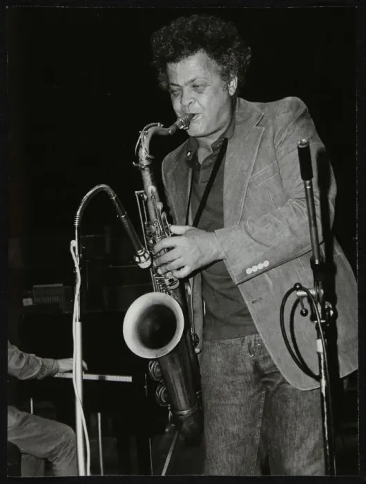 Framed Print : Steve Marcus, saxophonist with Buddy Richs band, at the Royal Festival Hall, London, June 1985 Framed Print : Steve Marcus, saxophonist with Buddy Richs band, at the Royal Festival Hall, London, June 1985