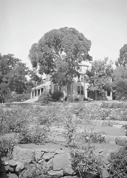 Stevenson, Robert Louis, Mrs. house, 1921 or 1922. Creator: Arnold Genthe