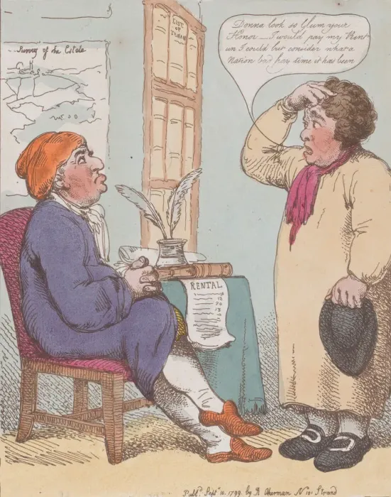 Framed Print : Steward, September 10, 1799. September 10, 1799. Creator: Thomas Rowlandson Framed Print : Steward, September 10, 1799. September 10, 1799. Creator: Thomas Rowlandson