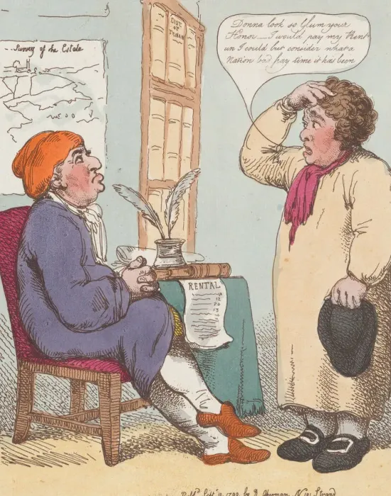 Framed Print : Steward, September 10, 1799. September 10, 1799. Creator: Thomas Rowlandson Framed Print : Steward, September 10, 1799. September 10, 1799. Creator: Thomas Rowlandson