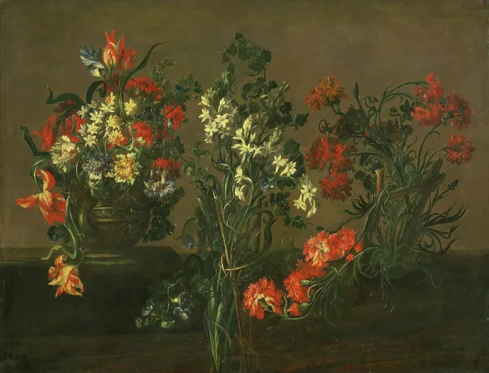 Framed Print : Stil-life with Flowers, 1st half 17th century. Creator: Margherita Caffi Framed Print : Stil-life with Flowers, 1st half 17th century. Creator: Margherita Caffi
