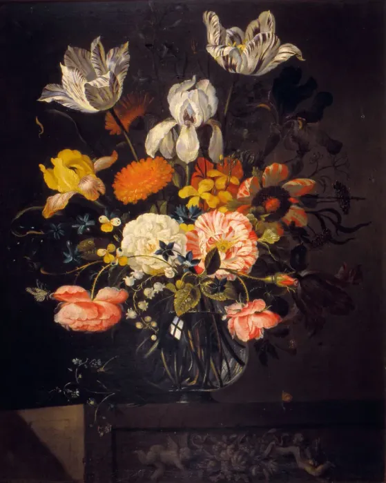 Framed Print : Still-Life with Flowers. Artist: Marrel, Jacob (1614-1681) Framed Print : Still-Life with Flowers. Artist: Marrel, Jacob (1614-1681)