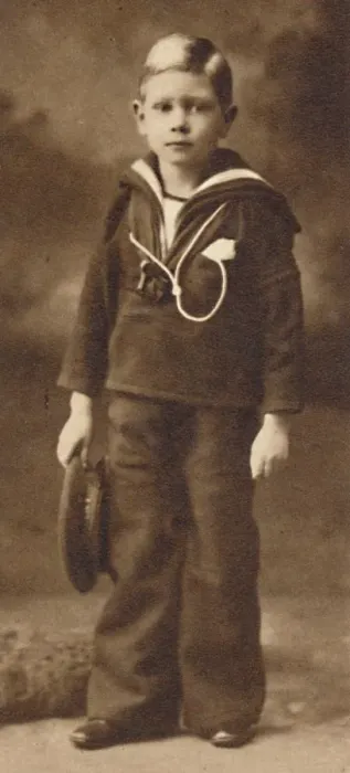 Framed Print : Still-sailor-suited - Prince Albert at the age of six, c1901 (1937) Framed Print : Still-sailor-suited - Prince Albert at the age of six, c1901 (1937)