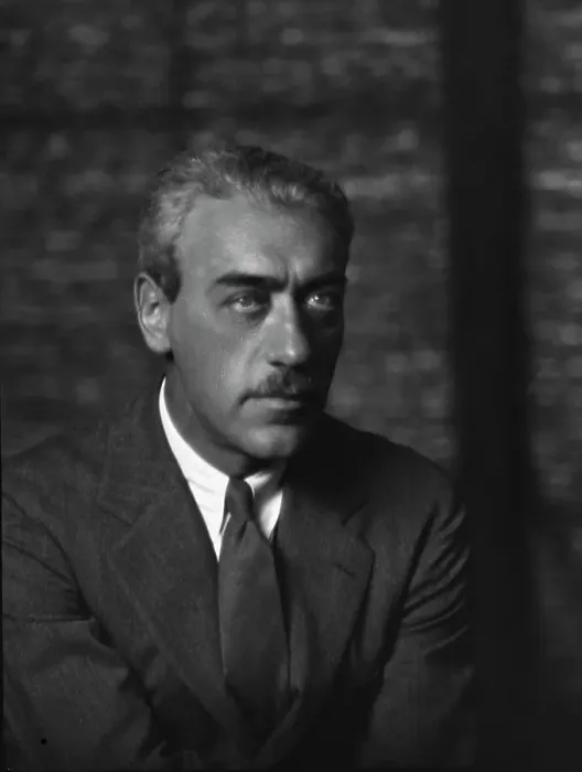 Framed Print : Stiller, Mauritz, Mr. portrait photograph, 1927 Creator: Arnold Genthe Framed Print : Stiller, Mauritz, Mr. portrait photograph, 1927 Creator: Arnold Genthe