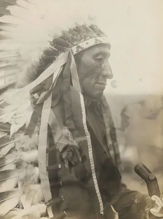 Framed Print : Stinking Bear, 1905. Creator: Edward Sheriff Curtis Framed Print : Stinking Bear, 1905. Creator: Edward Sheriff Curtis