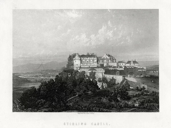 Stirling Castle, Scotland, 1883. Artist: John Godfrey