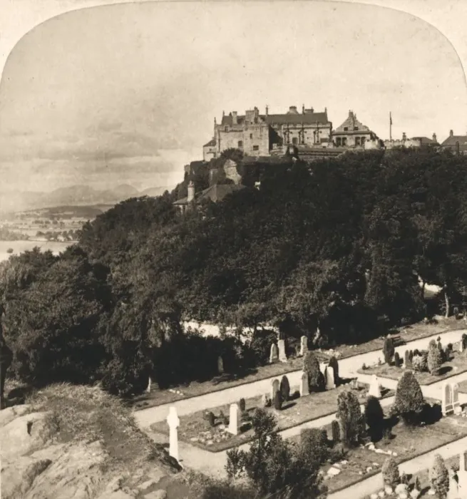 Framed Print : Stirling Castle, Scotland, 1900. Creator: Works and Sun Sculpture Studios Framed Print : Stirling Castle, Scotland, 1900. Creator: Works and Sun Sculpture Studios