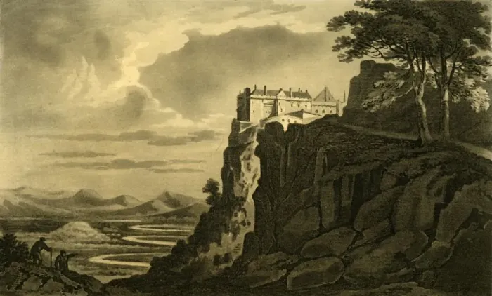 Framed Print : Stirling Castle & Vale of Monteith, 1802. Creator: Unknown Framed Print : Stirling Castle & Vale of Monteith, 1802. Creator: Unknown